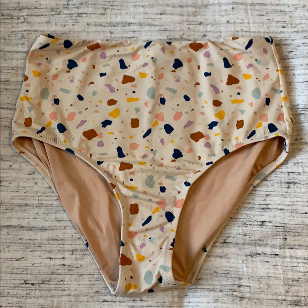 Madewell High Waisted Bikini Bottom Size M